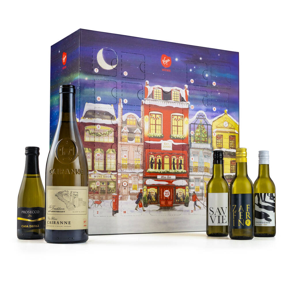 Luxury White Wine Christmas Advent Calendar, 1 of 1