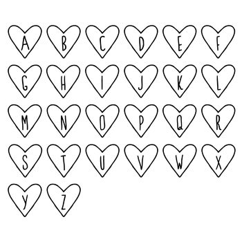 Monogram Heart Initial Personalised Sweatshirt Jumper, 5 of 9
