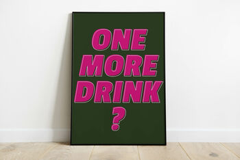 'One More Drink?' Print, 12 of 12