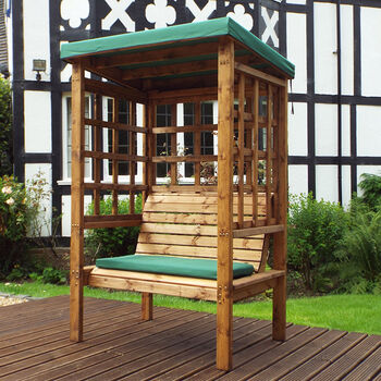 Garden Two Seater Arbour Garden Arch Seat With Trellis, 3 of 9