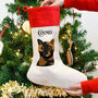 Personalised Cat Christmas Present Stocking, thumbnail 1 of 3
