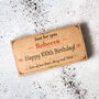 Personalised 100th Birthday Chocolate Flowers Gift Box, thumbnail 2 of 10