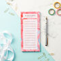 Personalised Patterned To Do Planner Notepad, thumbnail 6 of 11