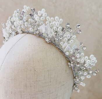 Pearl Bridal Crown, 5 of 6