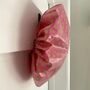 Waterproof Shower Cap In Pink And Lime Spot Print, thumbnail 4 of 5