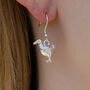 Sterling Silver Dodo Earrings, thumbnail 3 of 6