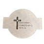 Personalised Christening Embosser With Cross And Name, thumbnail 2 of 9