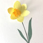 Personalised Happy Easter 3D Paper Daffodil Card, thumbnail 4 of 5