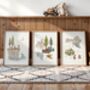 Forest Camping Adventure Prints For Kids’ Nursery, thumbnail 1 of 2