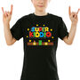 Super Daddio And Matching Child Gaming T Shirt Set, thumbnail 8 of 8