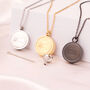 Personalised Round Pet Urn, Ashes Necklace, thumbnail 1 of 12