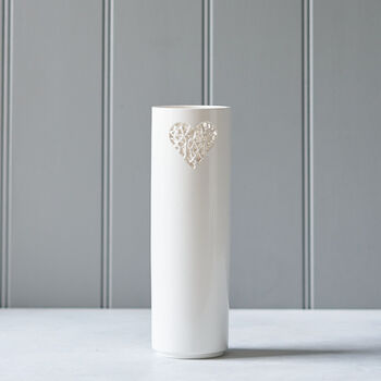 Handcrafted Tangled Motif Ceramic Vase, 6 of 9