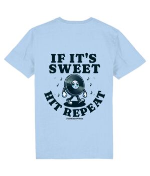 If It's Sweet, Hit Repeat, Music Unisex Graphic T Shirt, 9 of 11