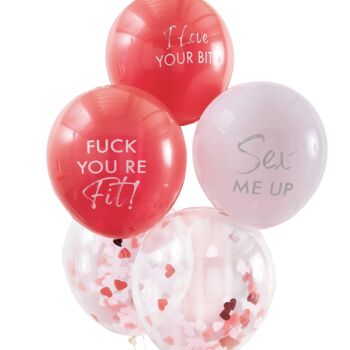 Flirty Valentines Balloon Kit, 2 of 2