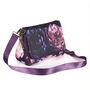 Messenger Handbag With Dahlia Floral Print, thumbnail 1 of 2