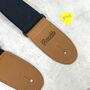 Personalised Wide Leather Guitar Strap, thumbnail 2 of 6