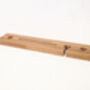 Oak Bath Caddy Or Bath Tray With iPad Stand, thumbnail 6 of 8