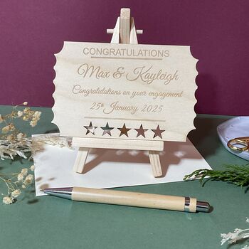 Personalised Couples Engagement Gift, 10 of 10