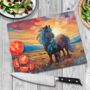 Shetland Pony Textured Glass Chopping Board, thumbnail 2 of 8