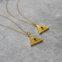 Triangle Eye Charm Necklace, thumbnail 3 of 3