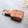 Personalised Calendar Leather Keyring, thumbnail 3 of 10