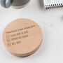 Personalised Teacher Definition Drinks Coaster, thumbnail 3 of 9
