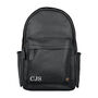 Personalised Black Leather 16 Inch Macbook Backpack, thumbnail 5 of 11