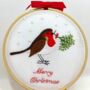 Christmas Robin Embroidery Kit, thumbnail 5 of 11