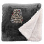 Cosy Home Christmas Snuggle Blanket, thumbnail 7 of 7