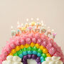 Pastel 'Happy Birthday' Cake Candles, thumbnail 3 of 3