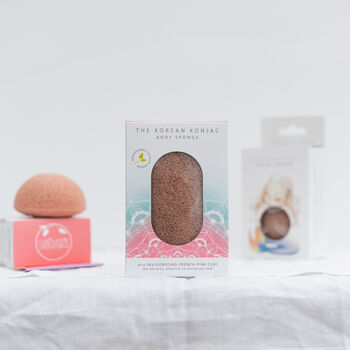 Konjac Sponge Skincare Gift Set For Sensitive Skin, 6 of 6