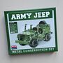 Army Jeep Metal Construction Set, thumbnail 3 of 4