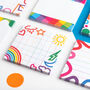 Colourful Rainbow Sticky Notes Set Of Eight, thumbnail 4 of 10