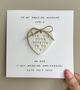 Personalised 1st Anniversary Card For Husband Or Wife, thumbnail 1 of 4