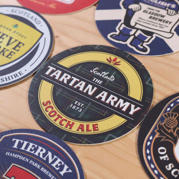 Scotland Football Beer Mats, 2 of 10