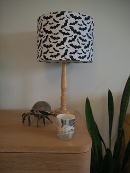 Bats On White Lampshade, 3 of 6