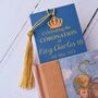King Charles Coronation Bookmark, thumbnail 2 of 3