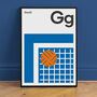 Football Goal! Posters And Prints, Colourful Wall Art, thumbnail 1 of 5