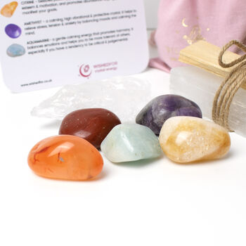 Aries Zodiac Crystals Gift Set, 2 of 4