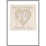 Personalised Wedding Anniversary Heart Card, thumbnail 8 of 12