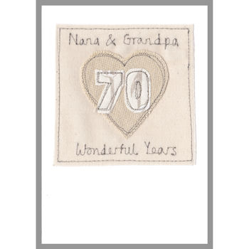 Personalised Wedding Anniversary Heart Card, 8 of 12