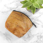 Vegan Leaf Leather Coin Purse, thumbnail 3 of 7