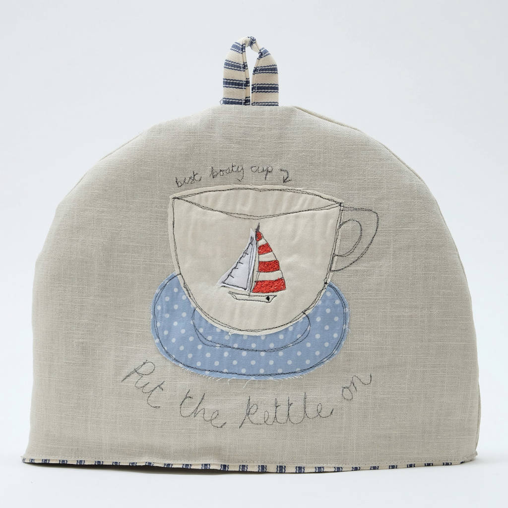 Teacup Saily Boat Tea Cosy Small, 1 of 3
