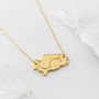 Ibiza Constellation Necklace Silver, Gold/Rose Plated, thumbnail 3 of 12
