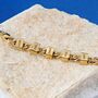 18k Gold Personalised Charm Necklace On Cuban Chain, thumbnail 6 of 12
