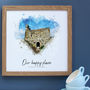 Personalised Our Happy Place Framed Print, thumbnail 4 of 7