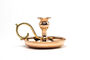 Handmade Copper Candlestick Holder – Vintage Style, thumbnail 1 of 5
