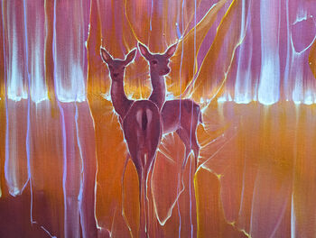 Otherworldly Deer At Dawn, 4 of 10