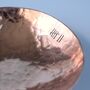 7th Anniversary Copper Trinket Bowl, Medium Hammered, thumbnail 4 of 11