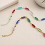 Oval Link Family Birthstone Bracelet, thumbnail 2 of 7